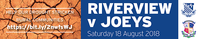 Join us as Riverview and Joeys come together to support our rural communities at this tough time